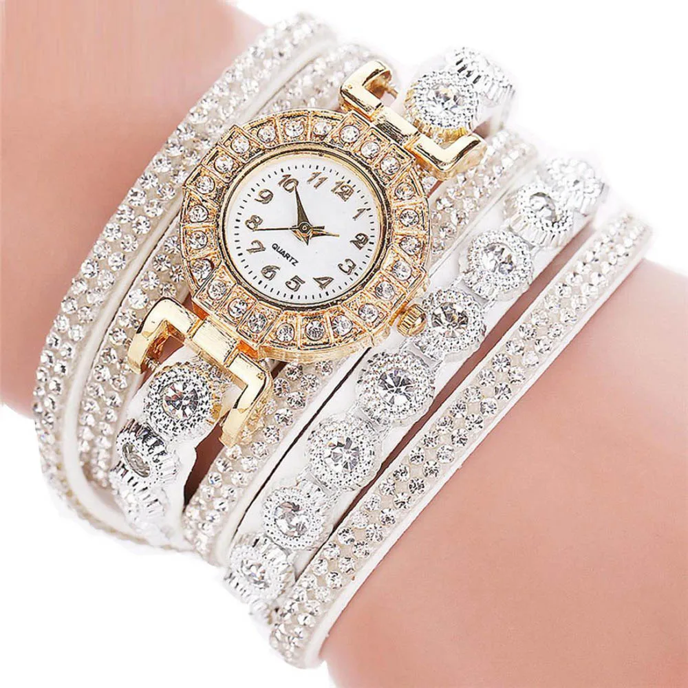

New Fashion Watch Women Casual Analog Quartz Watch Rhinestone Women Watches Bracelet Watch Relogio Feminino Reloj Mujer #Zer