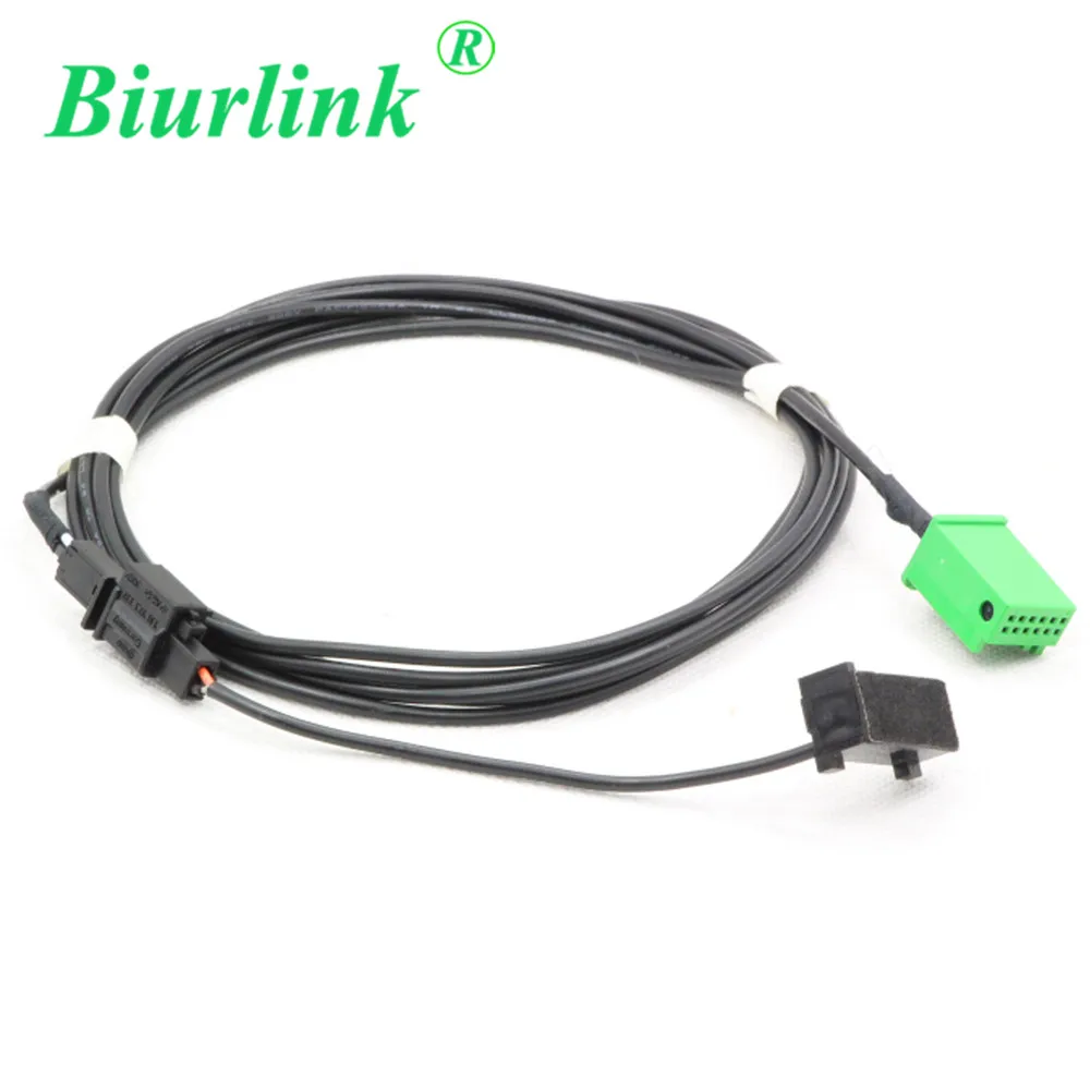 

Biurlink RNS315 RNS510 MFD3 Navigation Bluetooth Wire Harness Cables + Microphone For VW Audi