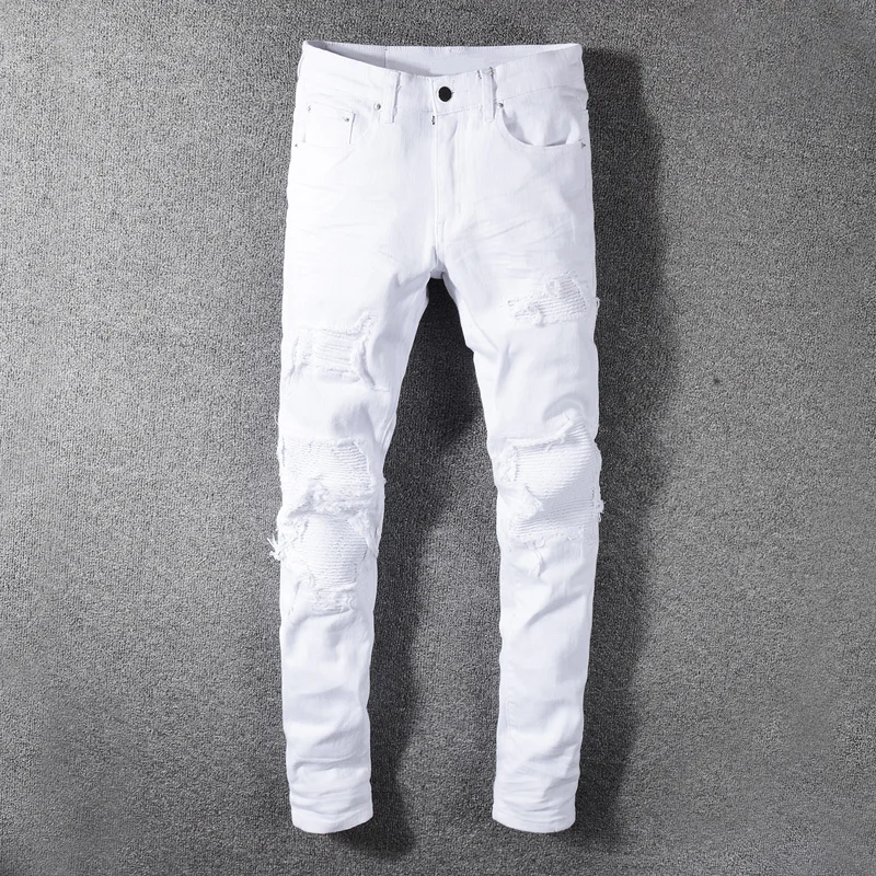 slim fit jeans white