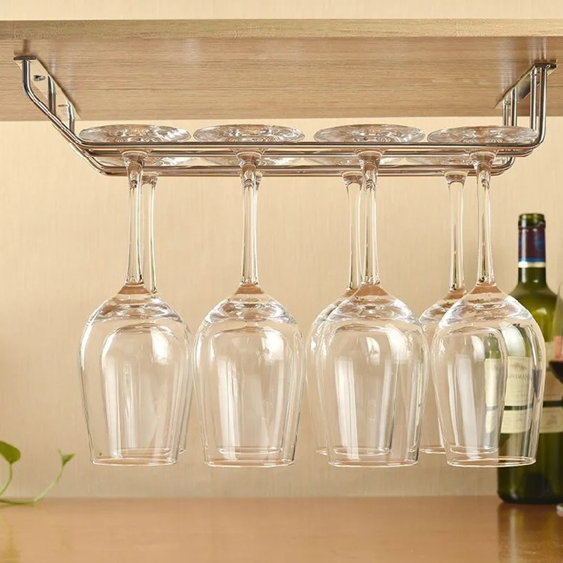 Wine Glass Rack upside down creative hanging goblet rack bar cup holder
