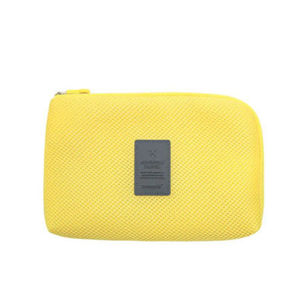 Storage Bag Shockproof Travel Data Cable Charger Mobile Power Pack Pouch Bag