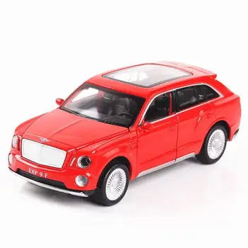 

1:32 SUV model simulation Baby toy Alloy Sports Car Sound Light Pull Back Toy Car for super car toy gift