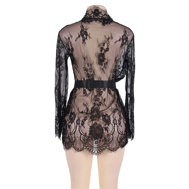 Lace Sleepwear Gown7