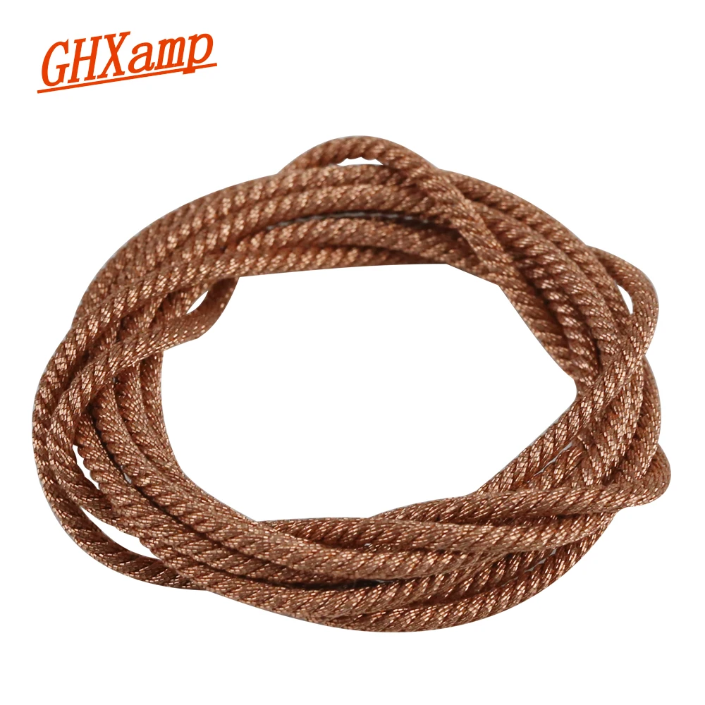 

GHXAMP 1Meter 36 Stand Copper Lead Wire for 12" 15" 18" 21 Inch PA Subwoofer Woofer Voice coil Speaker Repair DIY