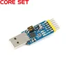 6 в 1 Многофункциональный модуль последовательного преобразования USB CP2102 в TTL RS232 USB TTL в RS485 конверсионный модуль с кабелем ► Фото 2/6