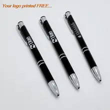 Необычные подарки на день рождения на заказ с свой собственный текст слова и Дизайн День Рождения Подарками 200 шт. много рекламы металлические ручки