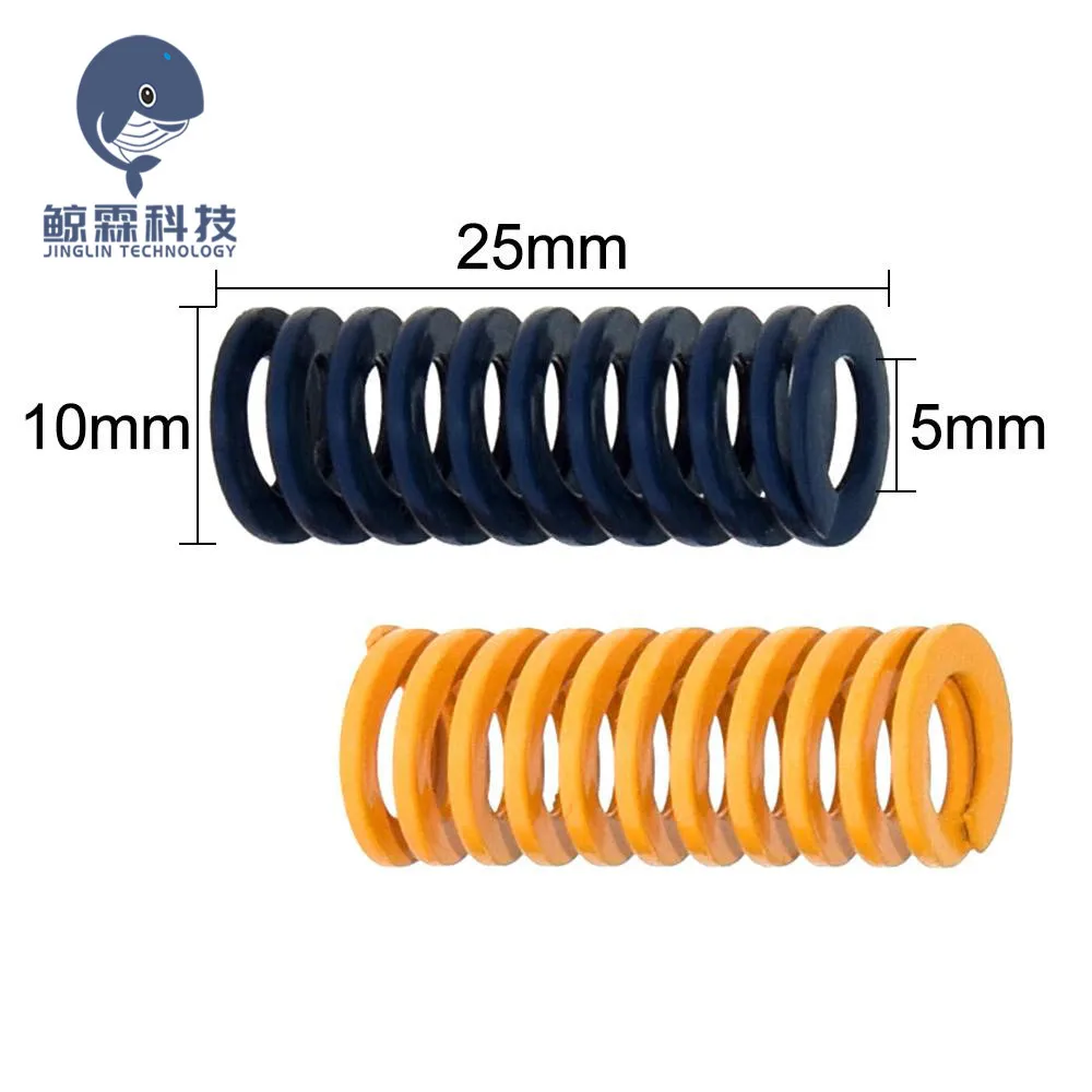 

5PCS 3D Printer Parts Spring Heated Bed 10*25MM Hot Plate 3D Printer accessories Reprap Imported For CR-10 CR-10S MK2B MK2A