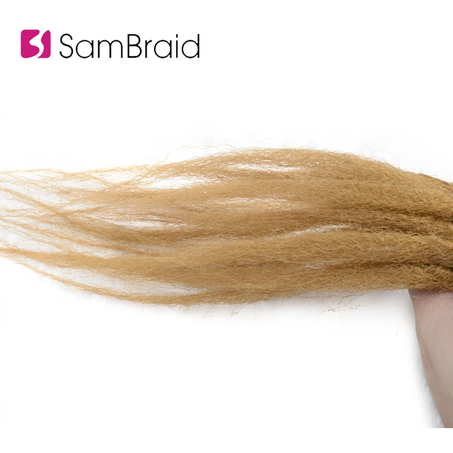 Sambraid 20 дюймов/40 г/упак. супер мягкие на ощупь синтетические косички волосы дреды