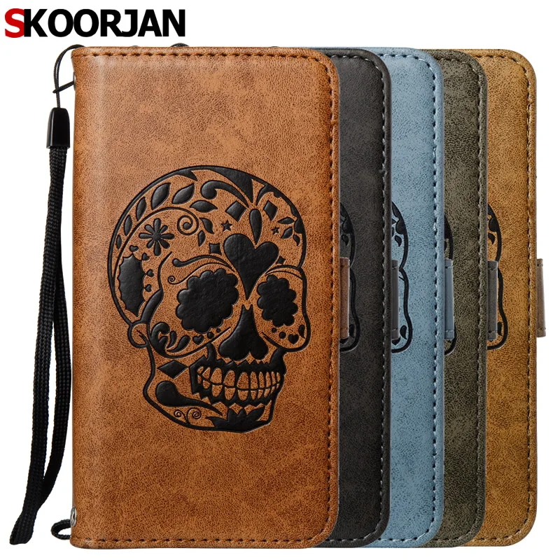 Y7 Prime Case Cover Wallet Style Stand PU Leather for Huawei Coque Funda Capa Flip Phone Cases | Мобильные телефоны и