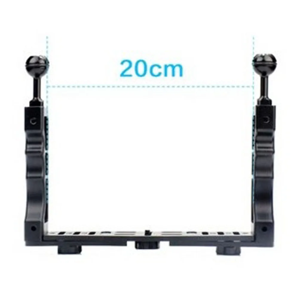 Diving Light Stabilizer for GoPro Hero 6 5 4 3+ 3 Underwater Sports Camera Photo Video Rig Hand Grip Support Kit with Ball Head