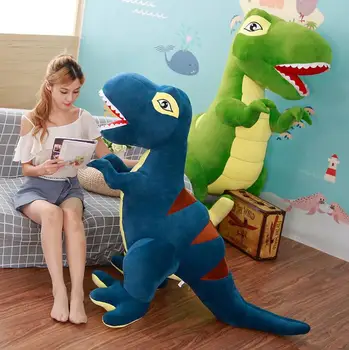 

45CM 60CM Plush Dinosaur Pillow Cushion Stuffed Animals Dragon Plush Toy Dinosaur Dolls For Children Gifts Birthday Gifts YH1519