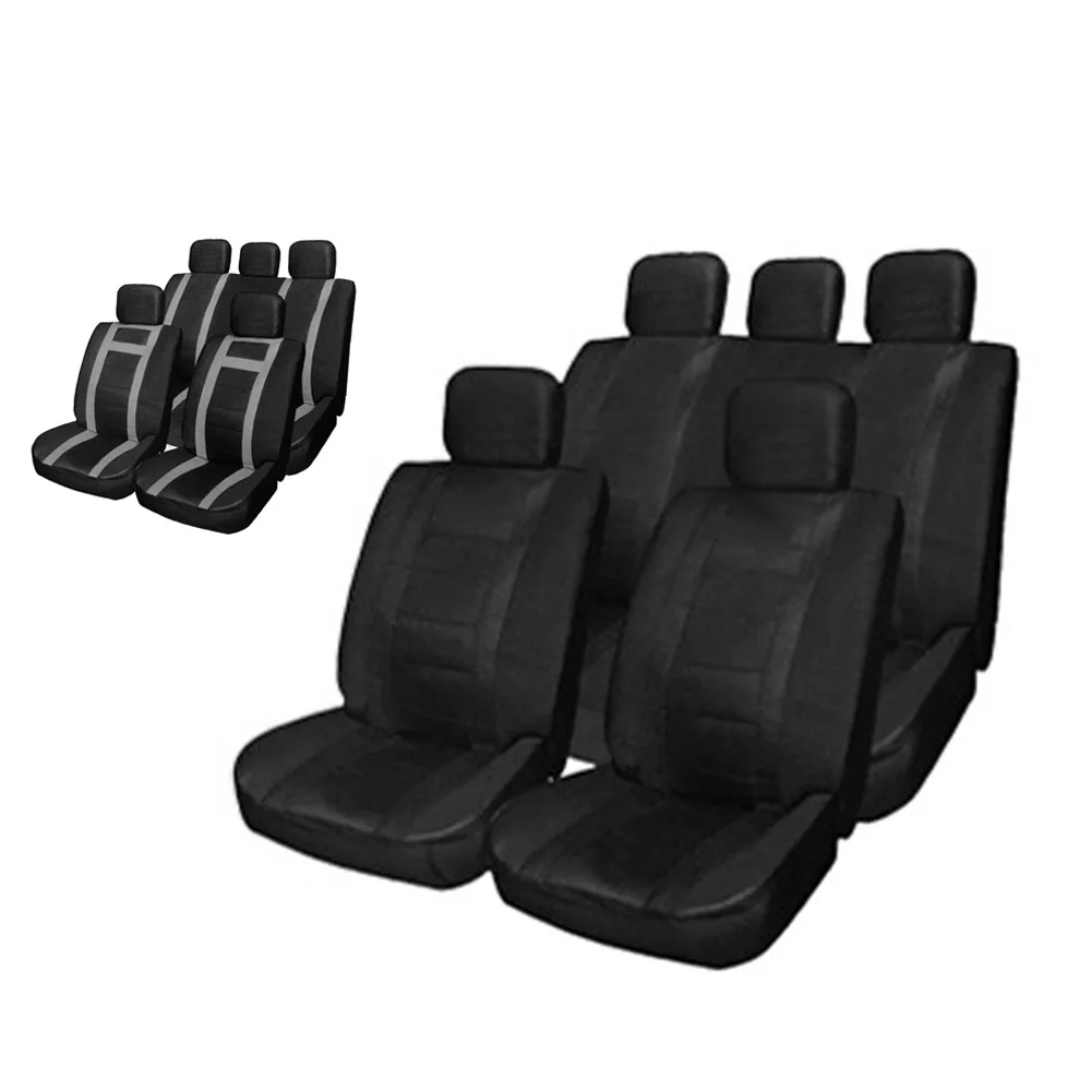 T21621 11 шт. автомобильные чехлы для сидений Универсальный подходит ПУ кожи