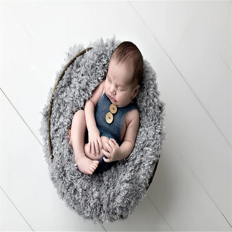 newborn portraits Baby Strap Pants Jumpsuit Button Knitted Suspender Newborn Photography Props Photo Shoot Fotografia Crochet Outfits Accessories newborn and family photography