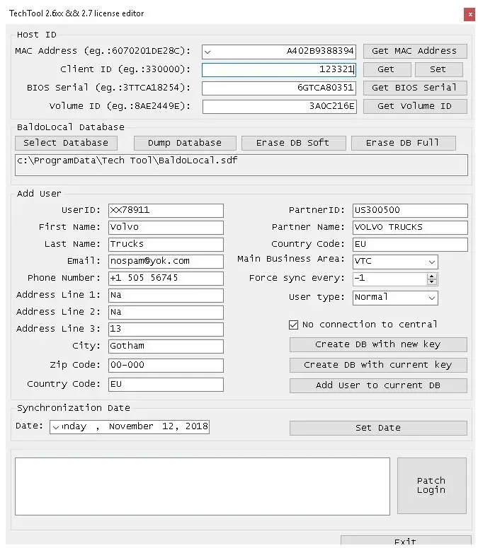 Tech Tool 2.7.25(PTT/VCADS)+ Devtool+ keygen UNLOCK для volvo mult PC установка+ инструкции