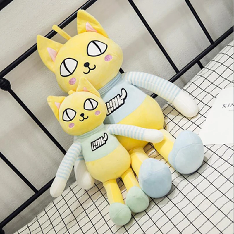 

New Creative Cute Cat Plush Toys Stuffed Animal Cats Doll Toy Plush Pillow Children Gifts Valentine's Day Gift