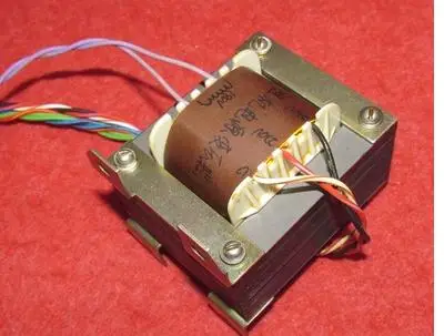 

1PCS 40W iron core winding machine with power transformer EI 66 piece four holes Z11 can be used for low power tube amp