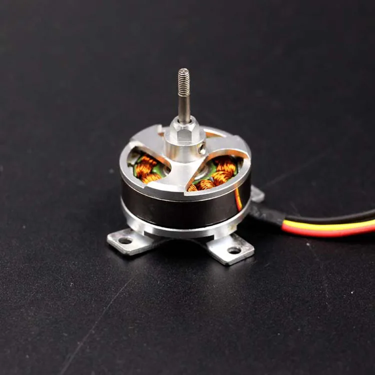 1PC 2205 1300KV Brushless Motor 2 3S Outer Rotor DC Motors in M2.3 Shaft W/ Flycolor 10A ESC