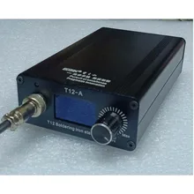 Мини T12-A OLED паяльная станция электронная сварка железа дизайн версия DC Портативный T12 Цифровой паяльник BOZAN завод