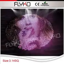 Светодиодная занавеска высокого разрешения, настенный контроллер ПК