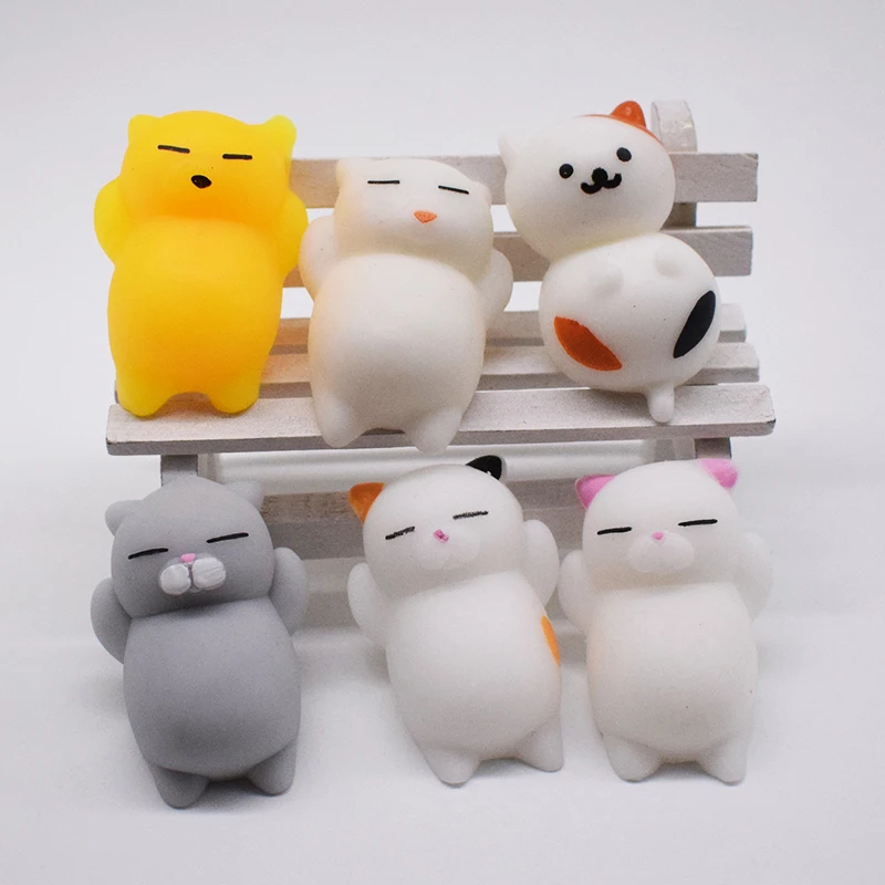 

Squeeze Toys For Children Squishy Cat Antistress Soft Cute Slow Rising Gadgets Doll Cute Stretchy Animals Funny Toy Wholesale