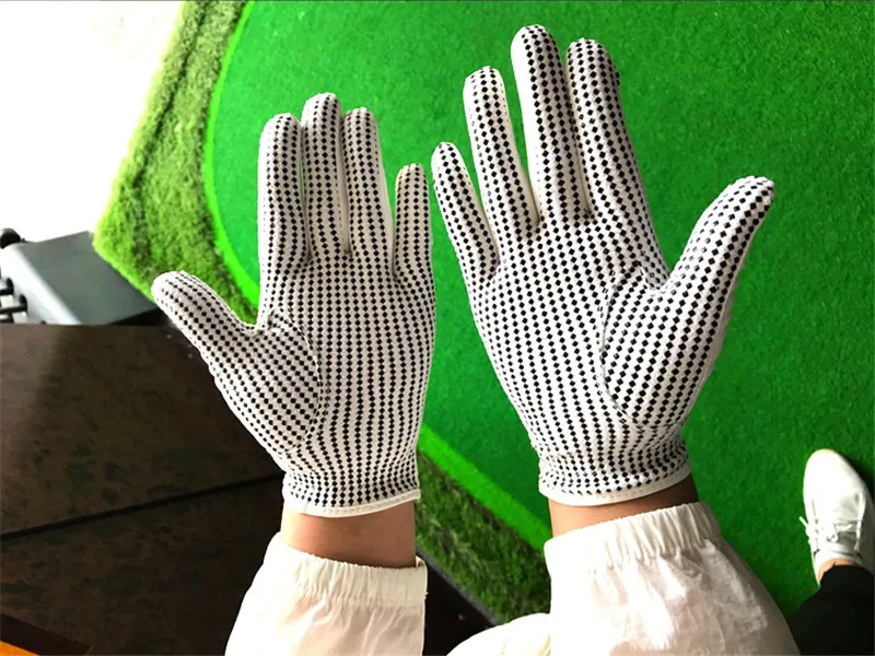 Новые женские перчатки для гольфа с цветочным рисунком, спортивные противоскользящие дышащие женские перчатки для тренировок в гольф-клубах, 5 цветов