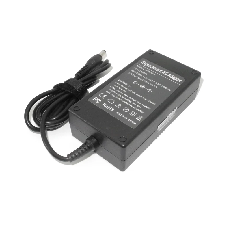12 V 5A Ac адаптер, адаптер питания для Imax B5 B6 балансировки Зарядное устройство 60 Вт Переключение Питание для 5050/3528 светодиодный свет ЖК-дисплей монитор