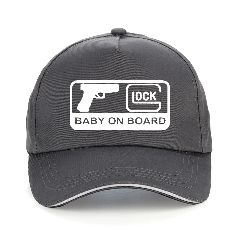 GLOCK BABY ON BOARD Кепка с надписью мужская бейсбольная Кепка Glock s высокого качества с принтом унисекс Плавная шляпа хип хоп кости