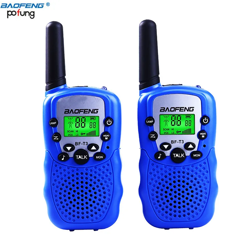imágenes para T-3 baofeng walkie talkies de mano para niños y adultos, 462-467 mhz frs/gmrs 2 vías de radio transceptor para niños y jóvenes (1 Par) imágenes para T-3 baofeng walkie talkies de mano para niños y adultos, 462-467 mhz frs/gmrs 2 vías de radio transceptor para niños y jóvenes (1 Par)