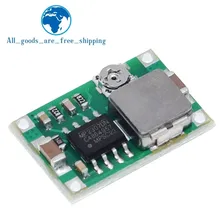 TZT 5PCS RC Airplane Módulo Mini 360 DC-DC Buck Converter Step Down Módulo 4.75V-23V para 1V-17V 17x11x3.8mm Mini360 Novo LM2596