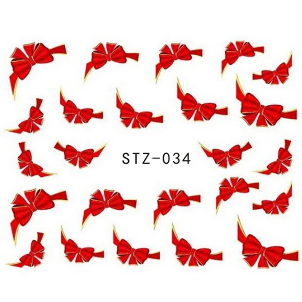 DIY Designs Women Nail Art Stickers Butterfly Tie Decals Water Sliders Manicure Decorations Tips Nail Stickers Nail Art Decoration Nail Decals 1sheets