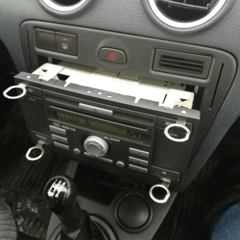 Biurlink автомобильный завод стерео 6000CD 3,5 мм Aux аудио вход 12Pin Соединительный кабель провод для Ford Focus Mondeo C-Max Fiesta Fusion