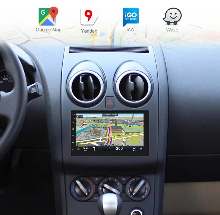 Ram 2 ГБ android 8,1 GPS автомобильный радиоприёмник авто bluetooth wifi Аудио 2din мульти навигация поддержка dab SWC android стерео Зеркало Ссылка