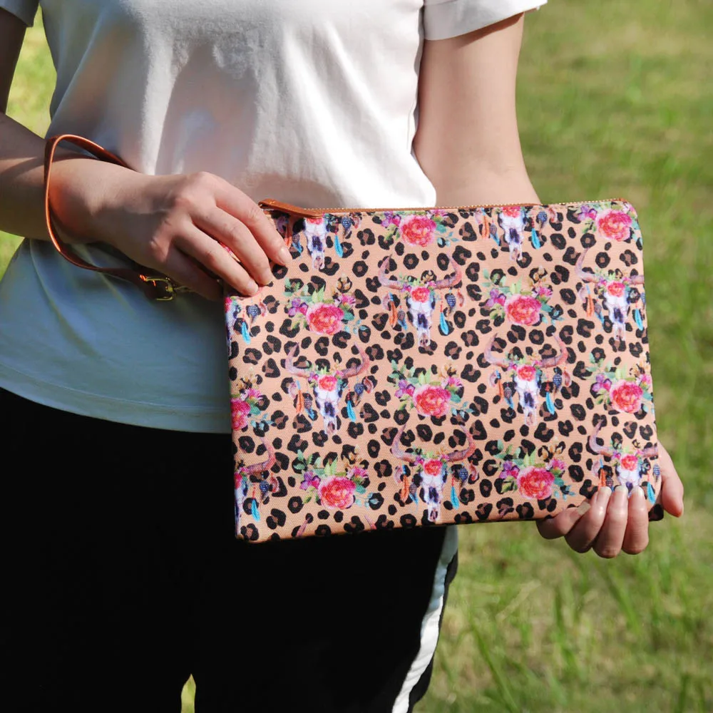1209-flower leopard clutch (6)