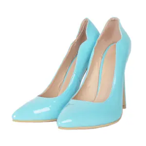 turquoise stilettos