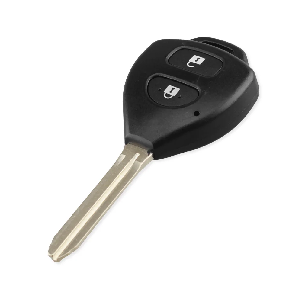 KEYYOU 2/3/4 кнопки ключ чехол для дистанционного ключа от машины оболочка FOB чехол для Toyota RAV4 Auris Prado Tarago Camry Corolla REIZ корона Avalon Venza