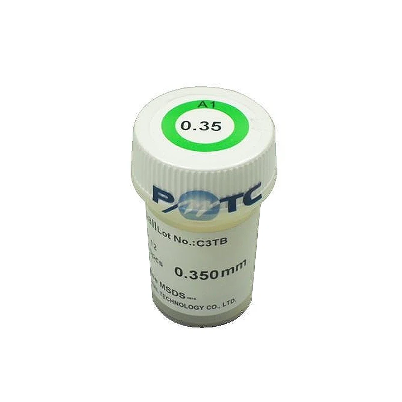 PMTC 250K BGA Solder Ball 0.2 0.25 0.3 0.35 0.4 0.45 0.5 0.55 0.6 0.65 0.76mm Leaded BGA Reballing Ball for IC Chip Rework welding rods Welding & Soldering Supplies