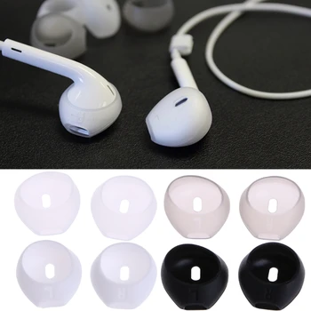 

4 Pairs Silicone Eartip Earphone Earbuds Anti-Lost Ear Cap For Apple Airpods