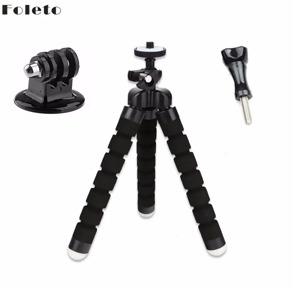 Flexible Octopus Tripod for gopro camera with adapter screw