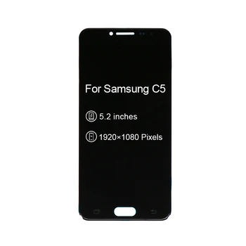 

10pcs/lot Screen for SAMSUNG for Galaxy C5 C5000 Display Touch Digitizer Complete for Samsung C5 LCD Free Shipping by DHL EMS