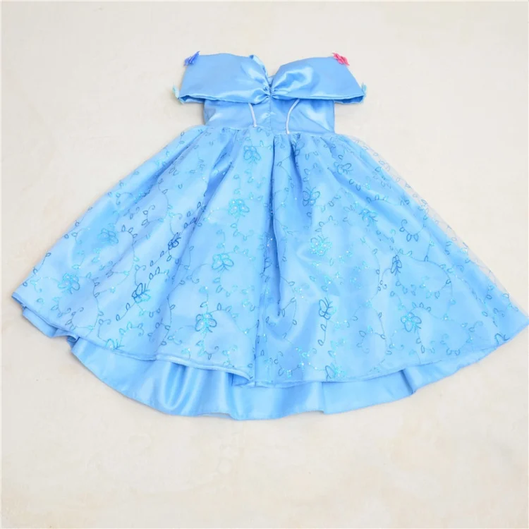 vestido azul 1 ano