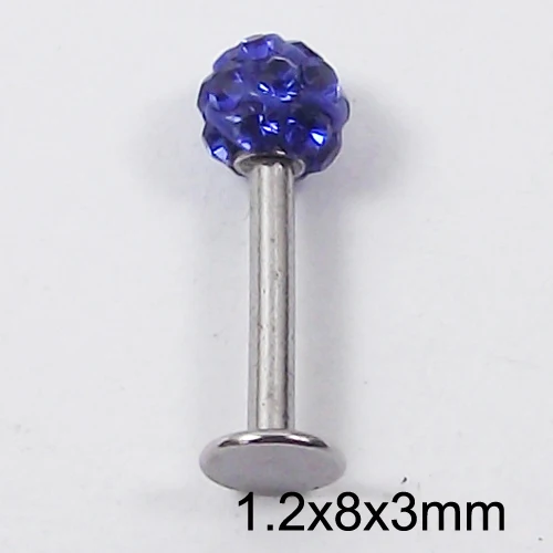 lip ring dark blue
