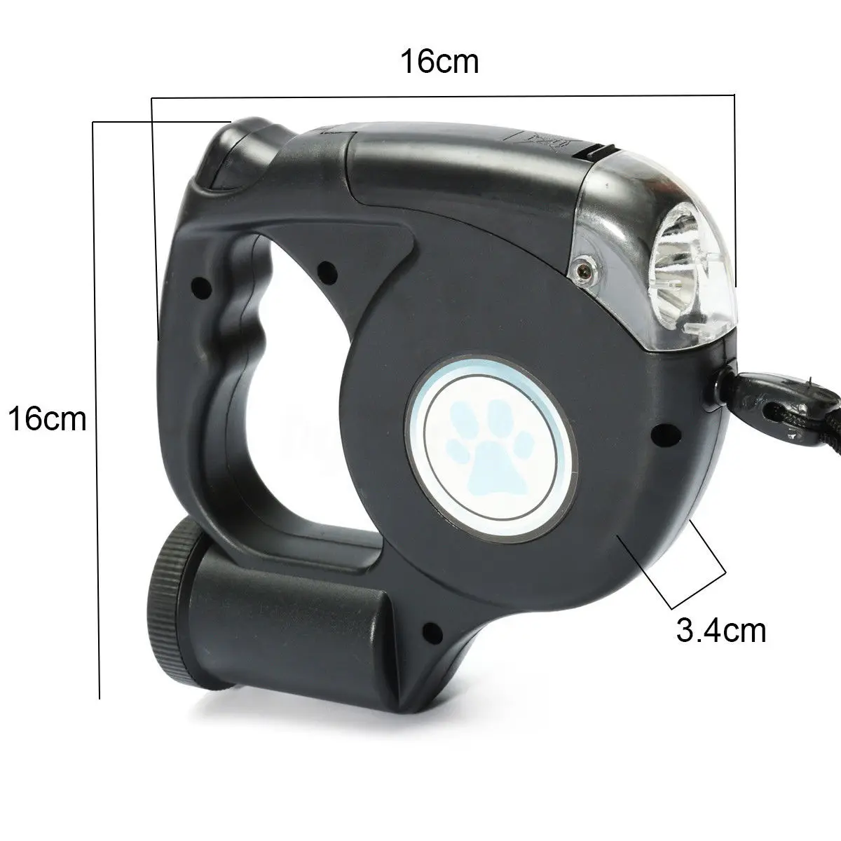 Portable 3 In 1 Dog Retractable Extendable Leash Lead Pet Puppy Walking Mayitr New Arrival