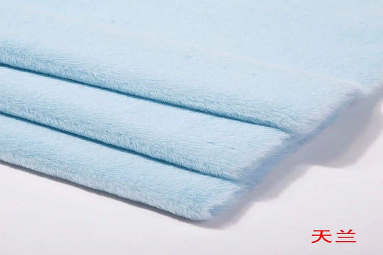 Детская fabricImitation кролика Рекс волосы Имитация меховая одежда подушка шеи ткань