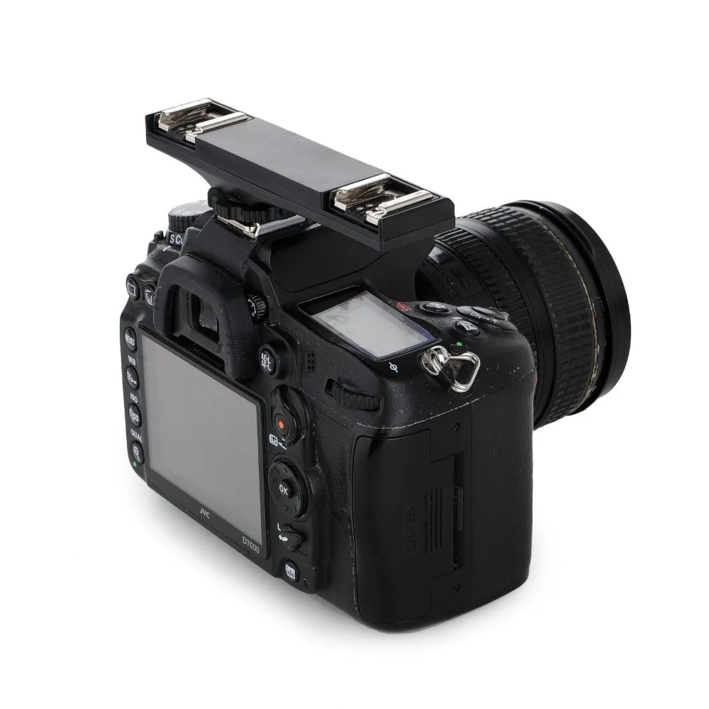 2 вспышки Горячий башмак TTL Выкл камера Speedlite синхронизация шнур кронштейн для Nikon