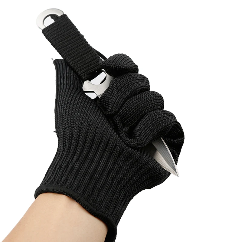 

Military Grade Full Finger Anti Knife Butcher Gloves Stainless Steel Anti Cut Gloves for Fishing Hunting Fishing Accessories