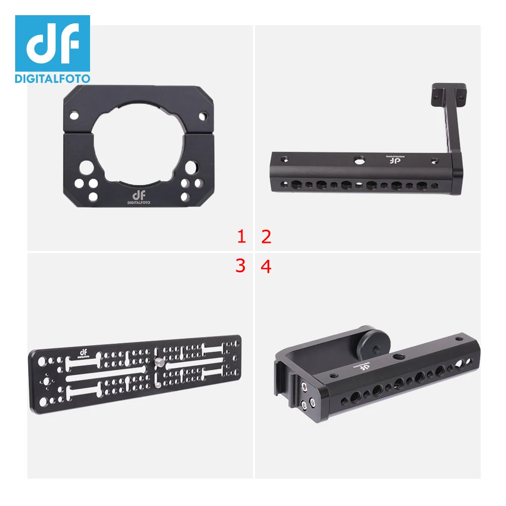 DJI Ronin SC/S Аксессуары многоугольное расширительное оборудование 1/4 3/8 Резьбовое крепление СВЕТОДИОДНЫЙ монитор кран 2 Moza air2 AK2000 AK4000