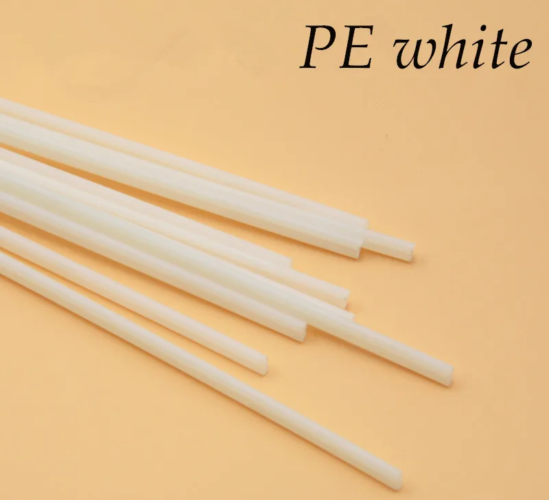 yellow pack of 20 pcs //flat strips// PP Plastic welding rods 6mm
