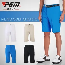 Pgm мужские шорты для гольфа, спортивные шорты для отдыха, ремень для шортов, одноцветные мягкие эластичные брюки, дышащие летние шорты, одежда для гольфа AA11851