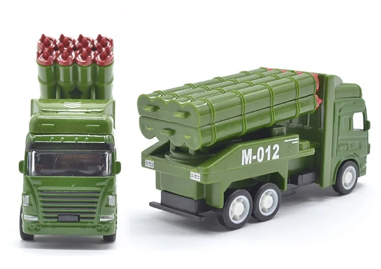 2018 сплав игрушечный автомобиль сплав инженерный автомобиль военная ракета модель автомобиля игрушка тянуть назад игрушечный автомобиль