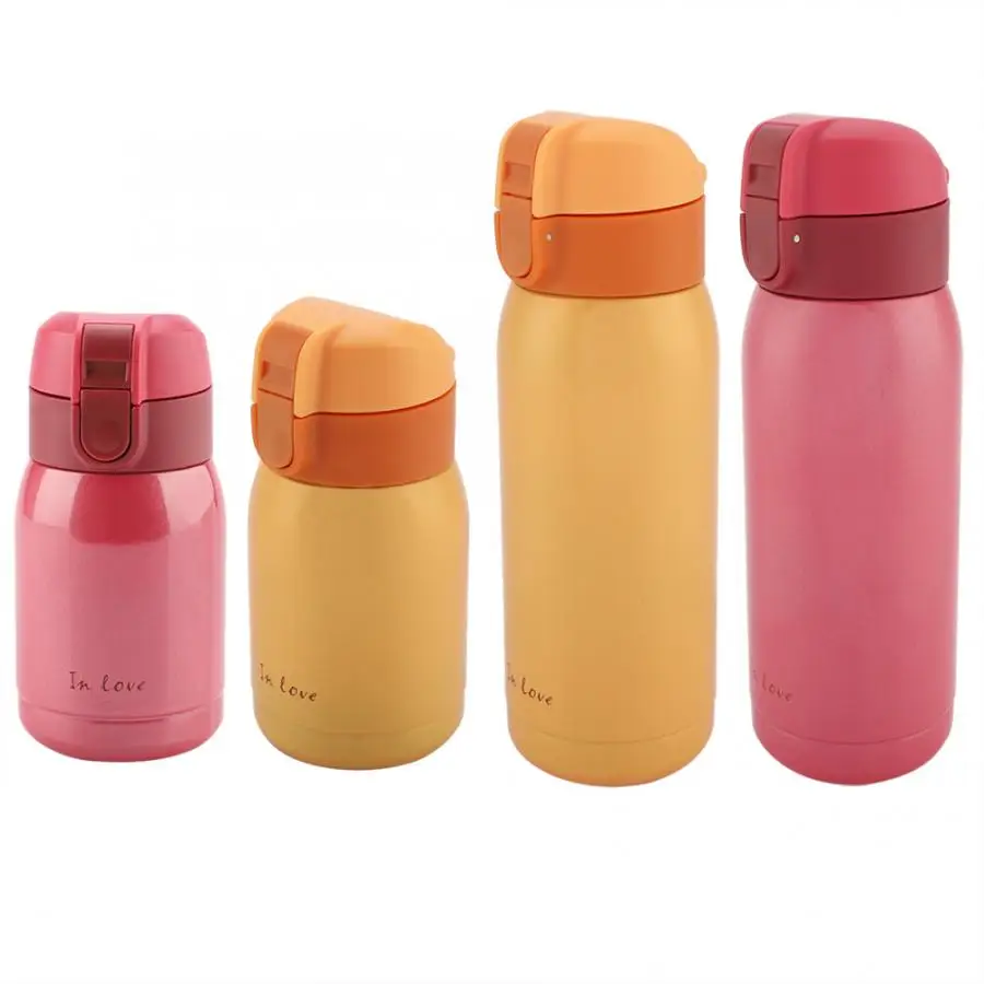 200ML 400ML Stainless Steel Vacuum Cup Mug Bottle Portable Vacuum Tea Coffee Water Bottle School Home Office Travel Mug